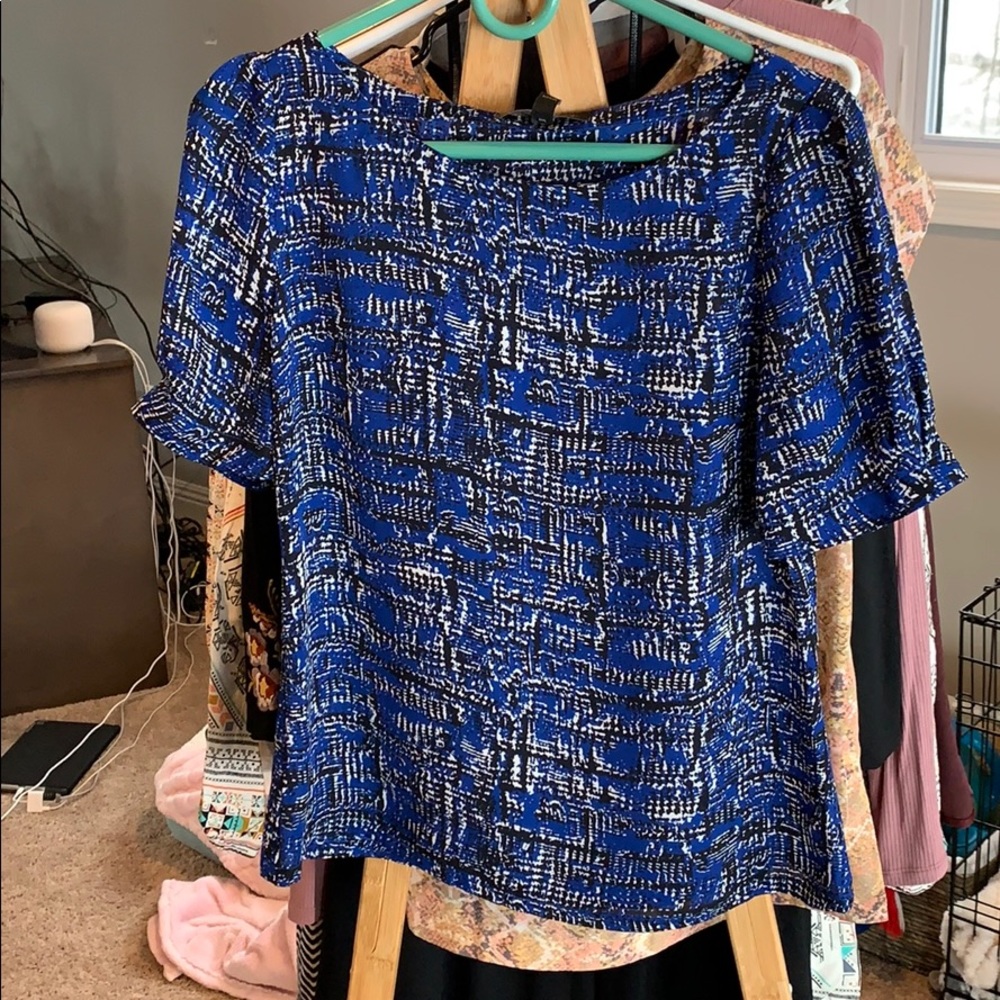 Blue blouse